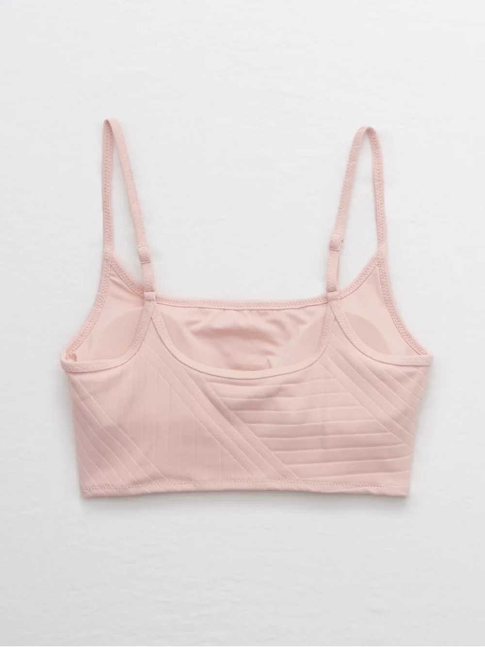 Aerie XO Ribbed Bikini Top with Plunge Neckline - Picture 7 of 7